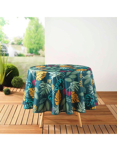 nappe ronde (0) 180 cm polyester imprime lilidae