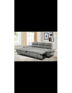 kf7780 - canapé angle gauche anastasia light grey ote city 451