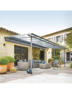 165740 - pergola belize  6x3.5m polycarbonate