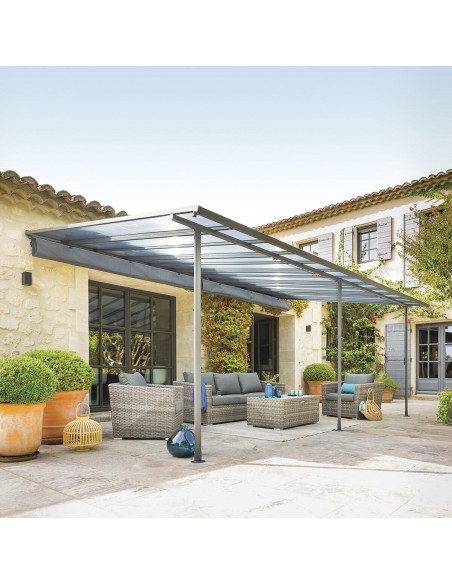 165740 - pergola belize  6x3.5m polycarbonate