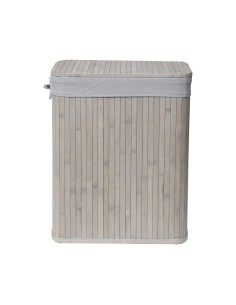 8474186 - promo oct 23 /set de 6 panieres bambou - bambou gris/tissu gris