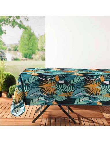 nappe rectangle 150 x 240 cm polyester imprime brazilia menthe/vert