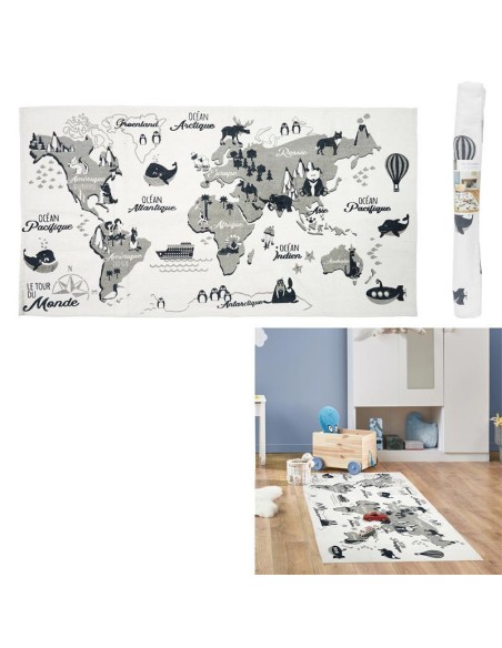 tx9066-tapis mappemonde 140x70cm m6