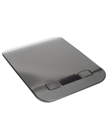 128651 - balance digitale inox L. 13,8 x P. 17,8 x H. 1,7 cm