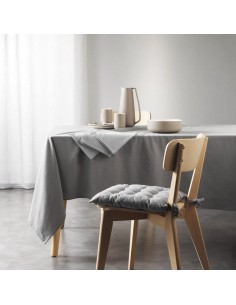 1731158 - nappe rectangle 140 x 240 cm coton recycle uni grs mistral gris chine