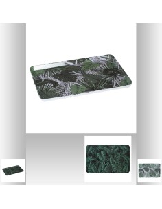 160655 - plateau mela jungle 45x30 veg L. 45,8 x P. 29,9 x H. 2 cm