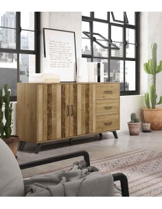 15486_ex - buffet nordic 2p3t naturale/serigraphie