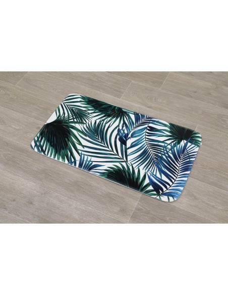 7701n635 - tapis microfibre imprime 45x75 cm - tropicale