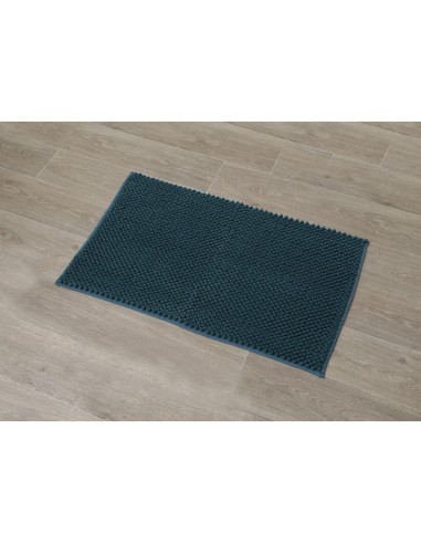 7744145 - tapis microfibre boules 50x80 cm - bleu paon