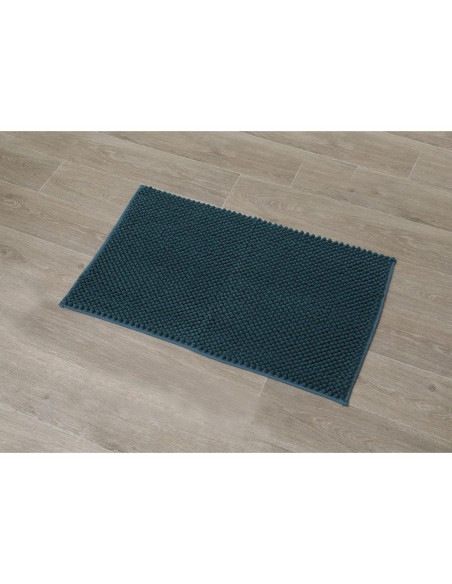 7744145 - tapis microfibre boules 50x80 cm - bleu paon