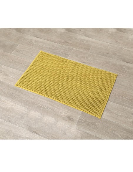 7744199 - tapis microfibre boules 50x80 cm - moutarde