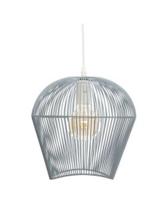 168220c-suspension metal filaire "jena" bleu d.26