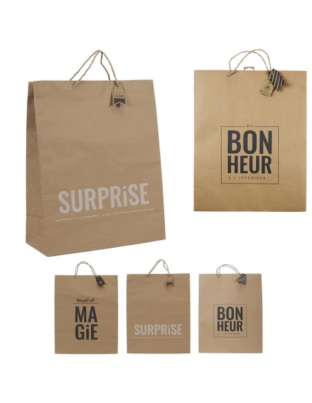 di2866 - sac cadeau kraft gm 40x18x50cm m24
