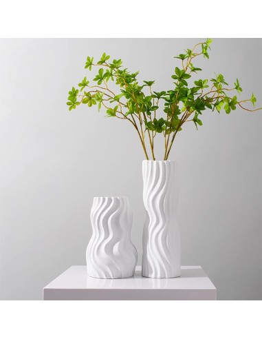 603952 - vase haut - terracota - 14x12x38cm