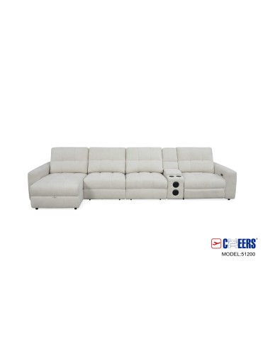 51200- canapé angle droit music gris clair 5c 1542102