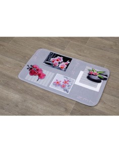 7701n623 - tapis microfibre imprime 45x75 cm - janice
