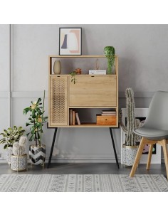 16554 - lit 0.90 tobogan cire blanc/blanc