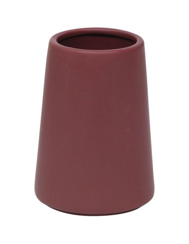gobelet gres uni - bordeaux