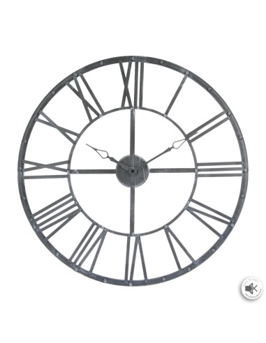 102222b - horloge met vintage gris d70
