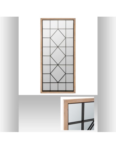 167028-miroir bois/met 71x165
