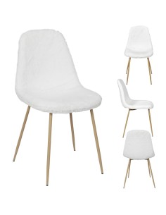 chaise imitation fourrure aurea m2