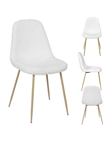 chaise imitation fourrure aurea m2