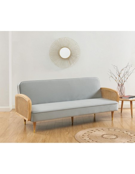 cnsila3vv01_153 -  canape droit sila gris
