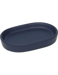 64108118 - porte savon gres uni - bleu marine