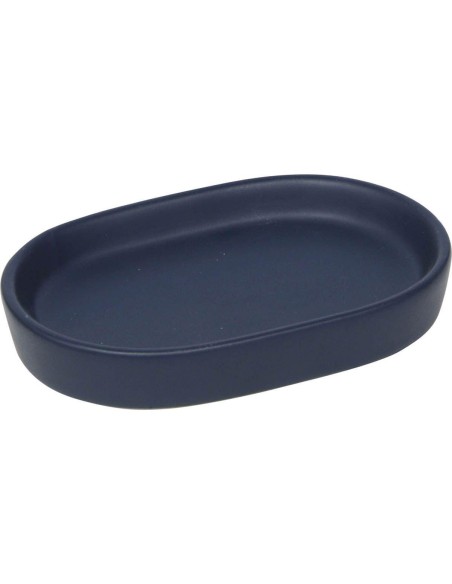 64108118 - porte savon gres uni - bleu marine