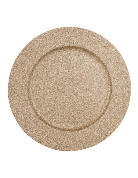 147108or - assiette pres rd paill or 33cm