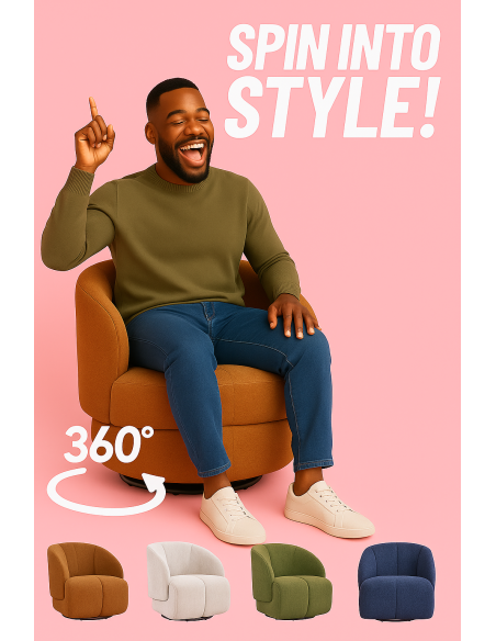 lf-0223 - fauteuil  isaac blue cks029-18