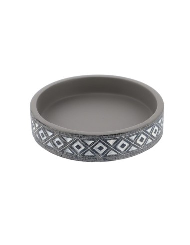 porte savon ciment - gris