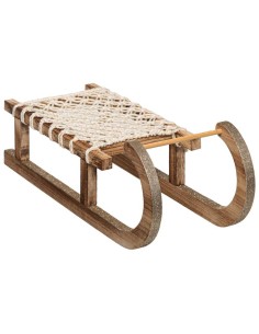 175796 - luge bois corde l40cm