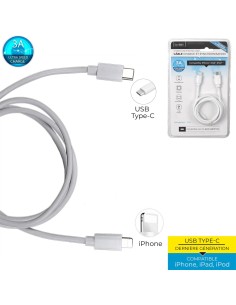 cable charge ultra rapide 3a port usb-c iphone m12