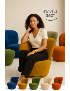 lf-0217 - fauteuil  malo yellow cks029-6