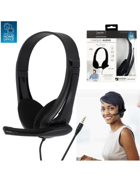 casque microphone filaire m12