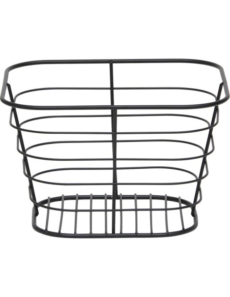 84161108 - panier fil metal evase - noir