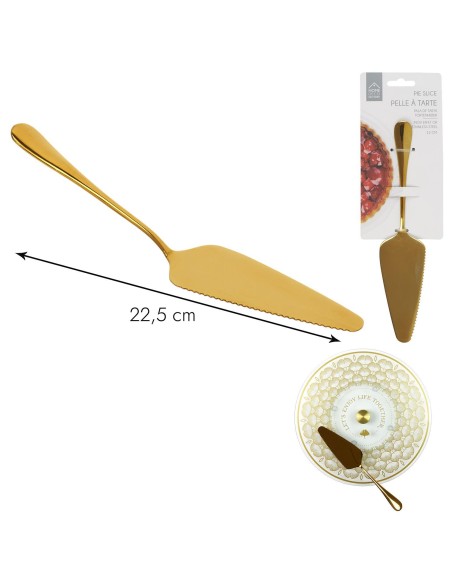 ka5086 - pelle a tarte dore 22cm m24