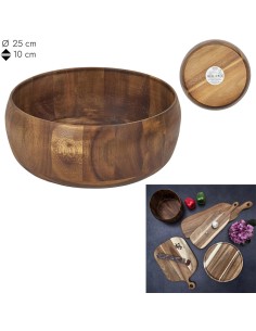 saladier acacia d25cm