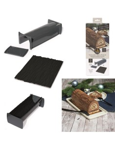 coffret moule a buche et plaque motif m12