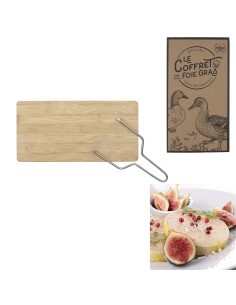 coffret foie gras lyre et planche de decoupe m12