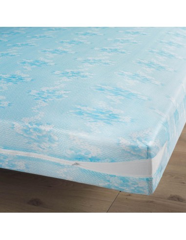 1640748-renove matelas 140 x 190 cm maille extensible rena