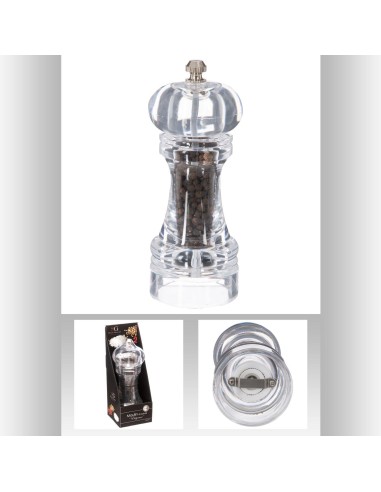 136322a - moulin poivre ps 15cm D. 5,5 x H. 15 cm