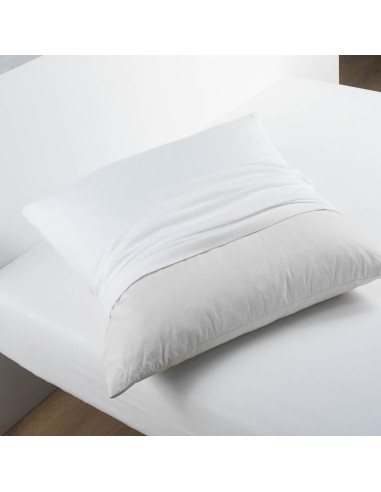 protege oreiller 65 x 65 cm molleton molly blanc