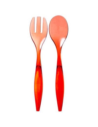 150012a - couverts salade x2 rose square