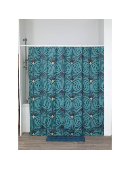 rideau de douche peva 180x180 cm - bellagio
