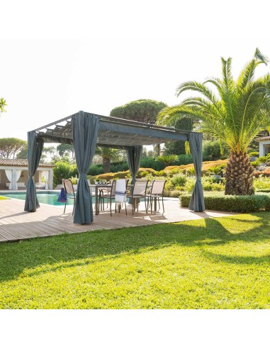 tonnelle palmeira 3x4 ardoise