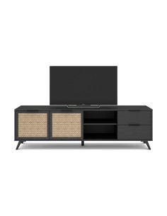 15667_ex - meuble tv acacia 2p2t2n 180cm bocamina/seri. textu