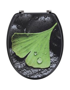 4103l63 - abattant wc mdf 18 pouces attaches acier inoxydable - asia