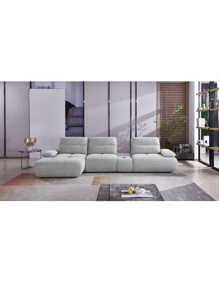 mb-24215 - canapé angle gauche leo sutton ivoire 1